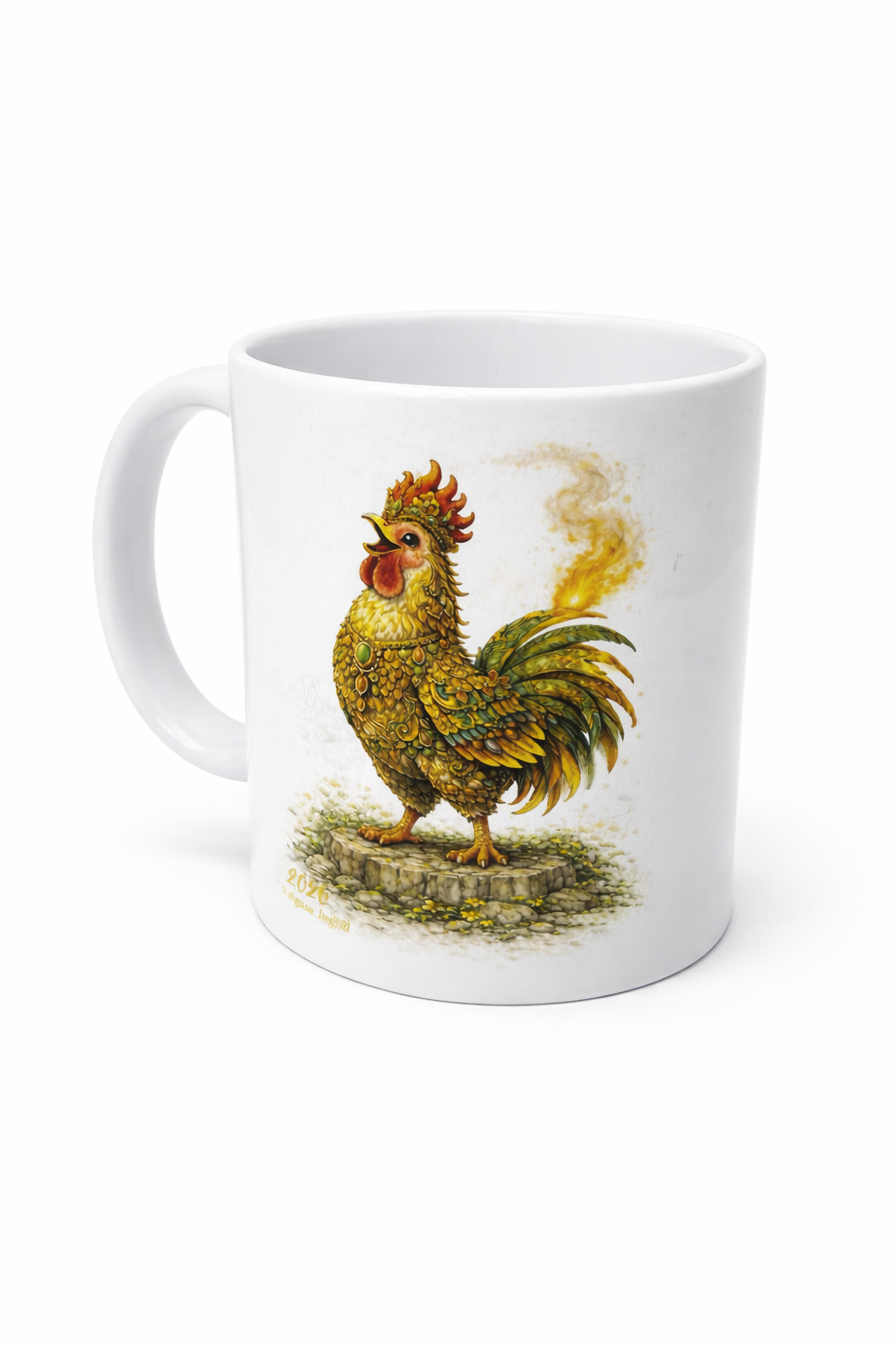 Hiina sodiaagi tass - Kukk